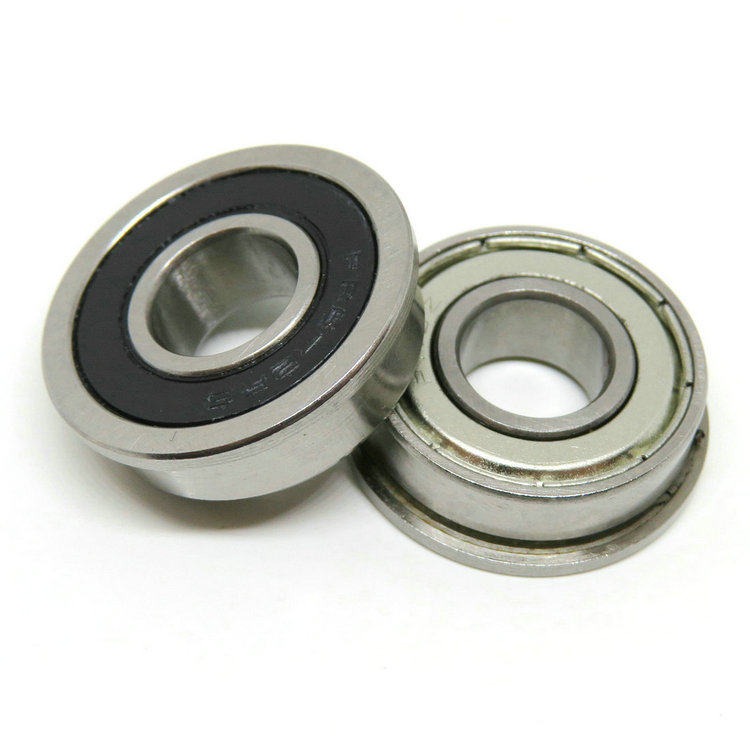 FR6ZZ FR6 2RS inch flanged bearing 9.525x22.225x5.56mm